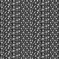 skull seamless pattern. skull pattern background. crossbones and skull pattern. skull print fabric. vector