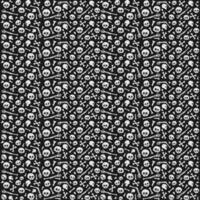 skull seamless pattern. skull pattern background. crossbones and skull pattern. skull print fabric. vector