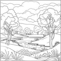 Spring Coloring Pages photo