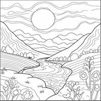 Spring Coloring Pages photo