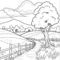 Spring Coloring Pages photo