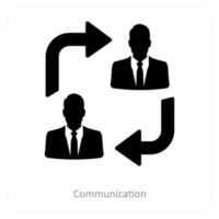 Communication and chat icon concept vector