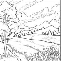 Spring Coloring Pages photo