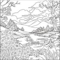 Spring Coloring Pages photo