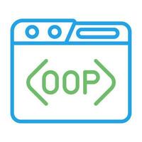 OOP Vector Icon