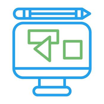 icono de vector de prototipo