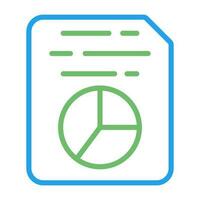 Document Insert Diagram Vector Icon