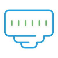 Ethernet Port Vector Icon
