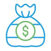 Money Bag Vector Icon