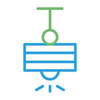 Ceiling Lamp Vector Icon