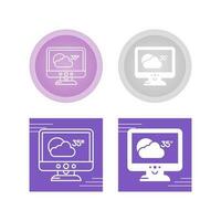 Weather Forecast Vector Icon