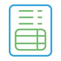 File Invoice Vector Icon