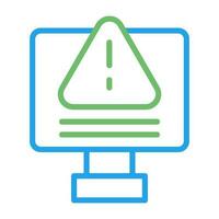 IT System Failure Vector Icon