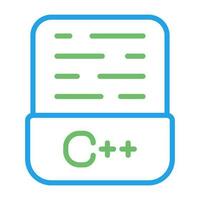 Programming Language Vector Icon