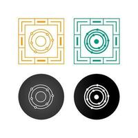Atomic Structure Vector Icon
