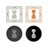 DNA Structure Vector Icon