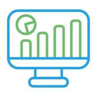 Data driven Design Vector Icon