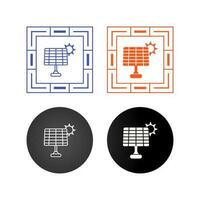 Solar Panel Vector Icon