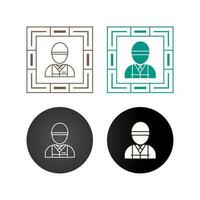 Industry Worker Vector Icon