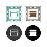 Carbon Heater Vector Icon