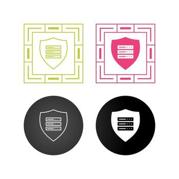 Secure Server Vector Icon