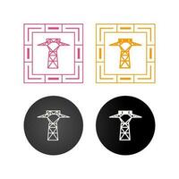 Power Line Vector Icon