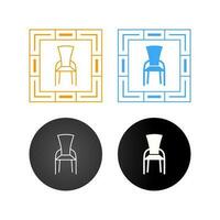 Chair Vector Icon