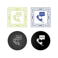 Emergency Call Vector Icon