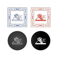 Starting Block Vector Icon