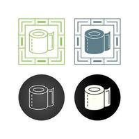 Toilet Paper Vector Icon