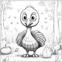 ThanksGiving Coloring Pages photo