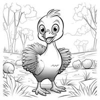 ThanksGiving Coloring Pages photo