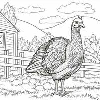 ThanksGiving Coloring Pages photo