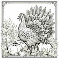 ThanksGiving Coloring Pages photo