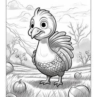 ThanksGiving Coloring Pages photo