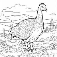 ThanksGiving Coloring Pages photo