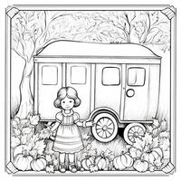 ThanksGiving Coloring Pages photo