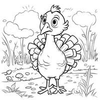 ThanksGiving Coloring Pages photo