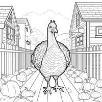 ThanksGiving Coloring Pages photo