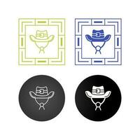 Cowboy Hat Vector Icon