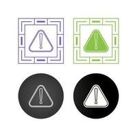 Warning Sign Vector Icon