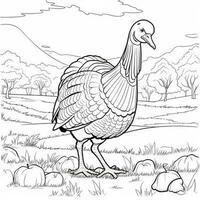 ThanksGiving Coloring Pages photo