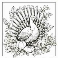 ThanksGiving Coloring Pages photo