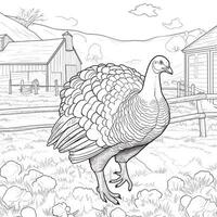 ThanksGiving Coloring Pages photo