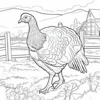 ThanksGiving Coloring Pages photo