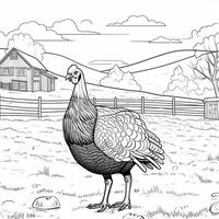 ThanksGiving Coloring Pages photo