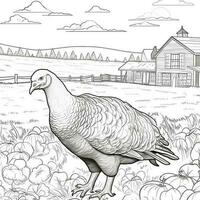 ThanksGiving Coloring Pages photo