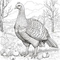 ThanksGiving Coloring Pages photo