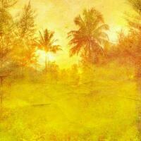 Rainforest Scrapbooking Paper Background photo