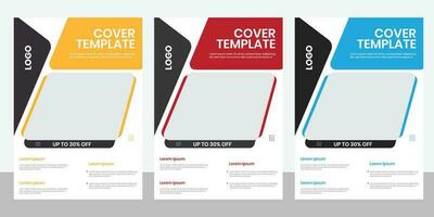 Cover design concept for your business marketing vector